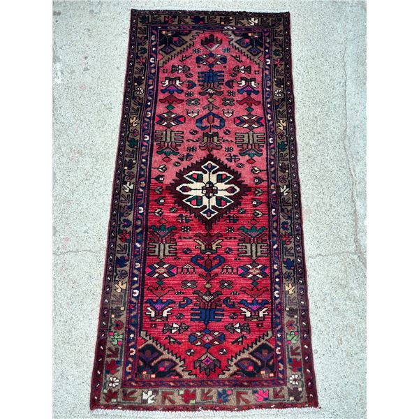 Geometric map Beautiful coloring Low pile 100% Authentic Hand Knotted Wool Persian Rug Handmade in I