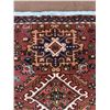 Image 4 : Geometric map Fluffy carpet without Fault 100% Authentic Hand Knotted Wool Persian Rug Handmade in I