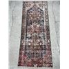 Image 6 : Antique wash 100% Authentic Hand Knotted Wool Persian Rug Handmade in Iran (6.2 ' Ã—  2.6 '