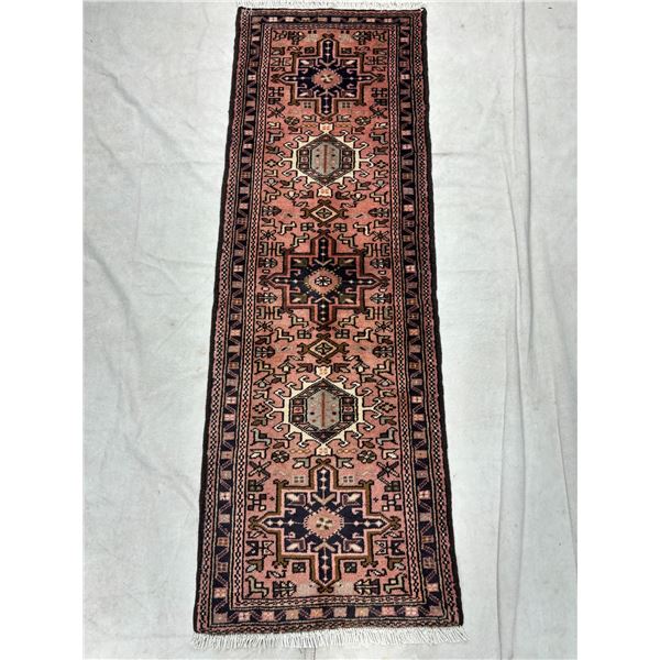 100% Authentic Hand Knotted Wool Persian Rug Handmade in Iran (6.3' Ã—2.2' f 190Ã—