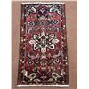 Image 4 : 100% Authentic Hand Knotted Wool Persian Rug Handmade in Iran (3' Ã— 1.9 ' f 89 Ã—