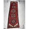 Image 1 : Geometric Map 100% Authentic Hand Knotted Wool Persian Rug Handmade in Iran (10.7' Ã— 3.3' 
