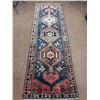 Image 10 : Geometric map Has a beautiful orange and gray color 100% Authentic Hand Knotted Wool Persian Rug Han