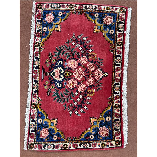 Antique Sheepwool Vegetables dye Fluffy 100% Authentic Hand Knotted Wool Persian Rug Handmade in Ira