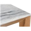 Image 2 : Moe's ANGLE ASK N GREY MARBLE DINING TABLE RECTANGULAR LARGE in box (no base)