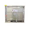 Image 2 : New 2 drawer silver finish glass trim night stand