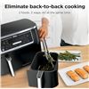 Image 3 : BNIB - Ninja Foodi Smart 2 Basket Air Fryer XL - 10 Quart Capacity - Model no: DZ550 THIS LOT IS LOC