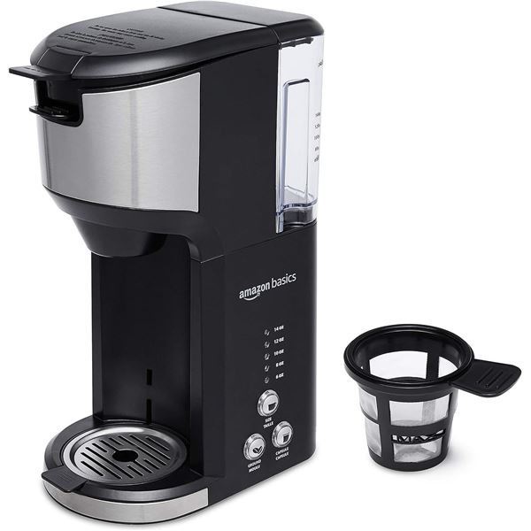 BNIB - Amazon Basics Drip Coffee Maker - RV: $60 CAD, with Dual Brewing Mode THIS LOT IS LOCATED AT 