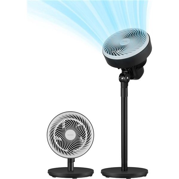 BNIB - Pelonis AeroFan 2-in-1 Pedestal & Table Fan with Remote Control - RV $109.99 THIS LOT IS LOCA