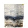 Image 1 : Contemporary abstract painting on canvas - approx 40x50in