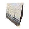 Image 2 : Original "Sailing Scene" painting on canvas signed by artist - approx. 50x40in