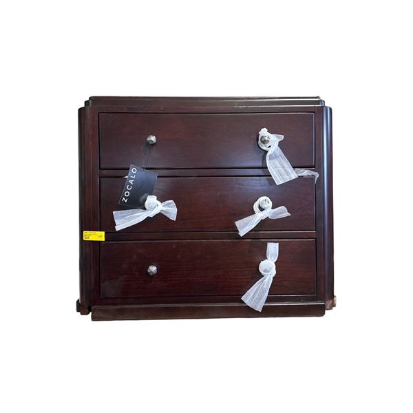 BNIB - Set of two 3 drawer Zocalo Monte Carlo Collection night stands