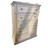 Image 2 : New - 5 drawer elegant white chest
