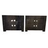 Image 1 : Set of 2 New night stands drawer handles inwards