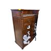 Image 1 : New - Traditional high chest with marble/stone top - approx. 38x19x52in
