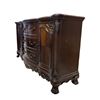 Image 2 : Traditional Dark Brown 3 drawer 2 door dresser