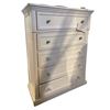 Image 2 : BNIB - 5 drawer chocolate brown chest (picture for reference only, actual Color is chocolate brown)