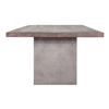 Image 1 : Moe's Kaia Oak Dining Table Base in crate (base only)