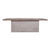 Image 2 : Moe's Kaia Oak Dining Table Base in crate (base only)