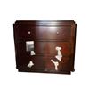 Image 1 : New - Zocalo 3 drawer cherry wood end table/chest
