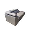 Image 3 : 2 seater gray sofa with adjustable headrests