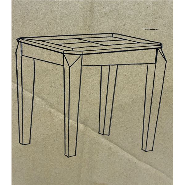 BNIB - Espresso End Table
