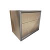 Image 1 : New - 2 drawer diamond handles night stand