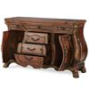 Image 2 : BNIB - Aico Chateau Beauvais Buffet Base Only (no top) - Noble Bark 39 (75006-39)