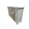 Image 2 : White 7-Drawer Dresser, H40" x W65" x D18"