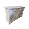 Image 3 : White 7-Drawer Dresser, H40" x W65" x D18"