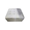 Image 1 : White Square Ottoman, W26"