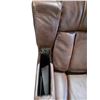 Image 4 : Amax Leather Brown Faux Leather Home Theater Recliner