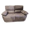 Image 2 : Plush Brown Fabric Loveseat
