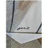 Image 2 : Abstract Canvas Wall Art - Grey & Gold, H50.5" x W40"