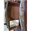 Image 6 : Tall Cherry Buffet & Hutch , H91" x W69" x D19" (1 Door Glass repair required)