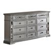 Image 1 : Pamela Transitional Style Dresser, 39" x 18" x 68"