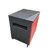 Image 3 : Red & Black Rolling Storage Cabinet, H26" x W26"