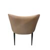 Image 3 : Moe's Lula Tan Vegan Leather Dining Chair