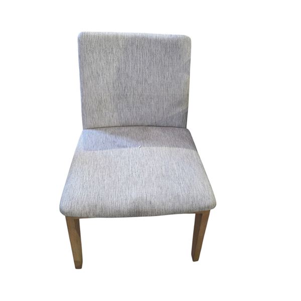 Moe's Deco Oak Dining Chair Light Grey