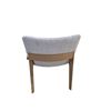 Image 3 : Moe's Deco Oak Dining Chair Light Grey