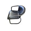 Image 2 : Moe's Freeman Dining Chair Onyx Black Leather