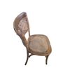 Image 2 : Wood & Woven Cane Dining Chair
