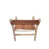 Image 3 : Moe's Kolding Tan Leather Chair