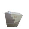 Image 1 : White 5-Drawer Chest, H50" x W35" x D17.5"