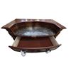 Image 4 : Traditional Wood Demilune Chest, H52" x W38" x D18"