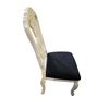 Image 3 : 2-Pcs French Provincial Style Cream Dining Chairs