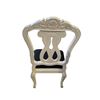 Image 4 : 2-Pcs French Provincial Style Cream Dining Chairs