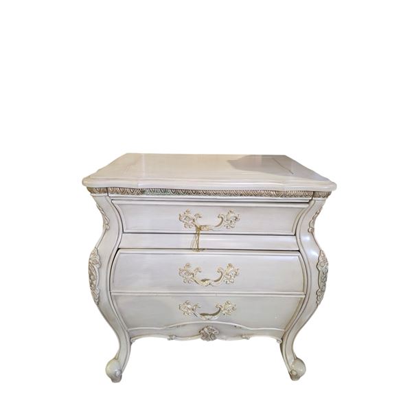 Lavelle Classic Pearl Nightstand, H29" x W27" x D19"