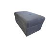Image 2 : Black Storage Ottoman, 34" x 20"
