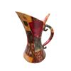 Image 2 : 2-Pcs Abstract Pattern Decor Ceramic Pitchers, H10.5" & 13"